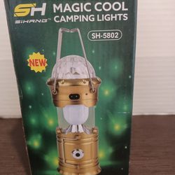 Sihang Magic Cool Camping Light Rechargeable New In Box 