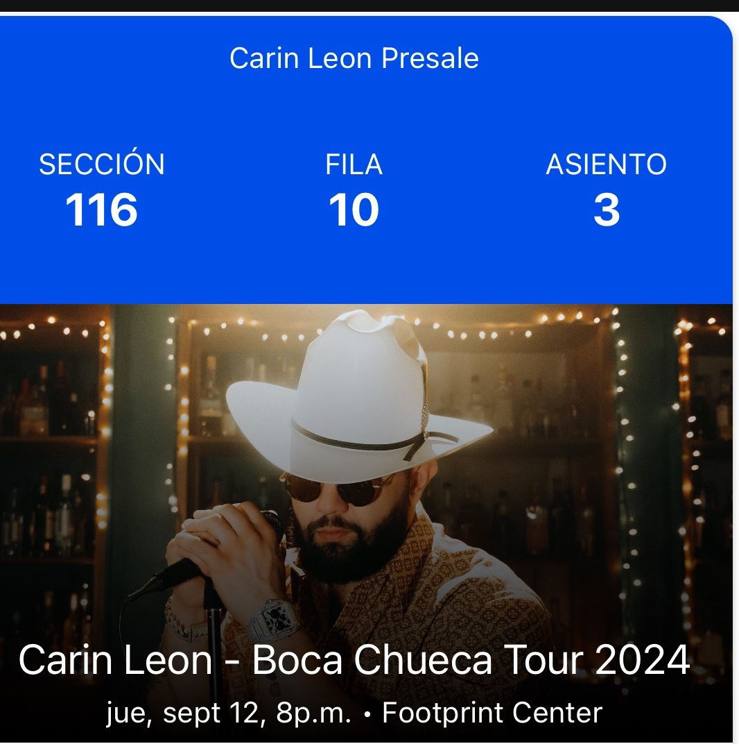 2 Tickets Para Hoy