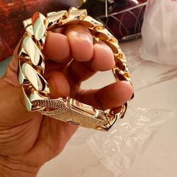 Manilla Cubana 14k 