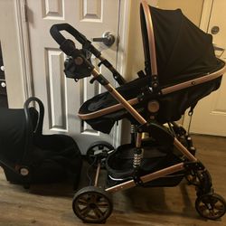 3 piece Stroller and Car seat Set