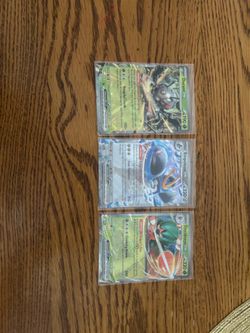 3 EX Pokemon Card Lot