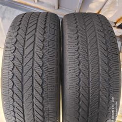 225/55 R18 Bridgestone Tires 2 For $60