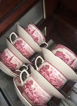 Antique old Britain England tea set only 12pc set