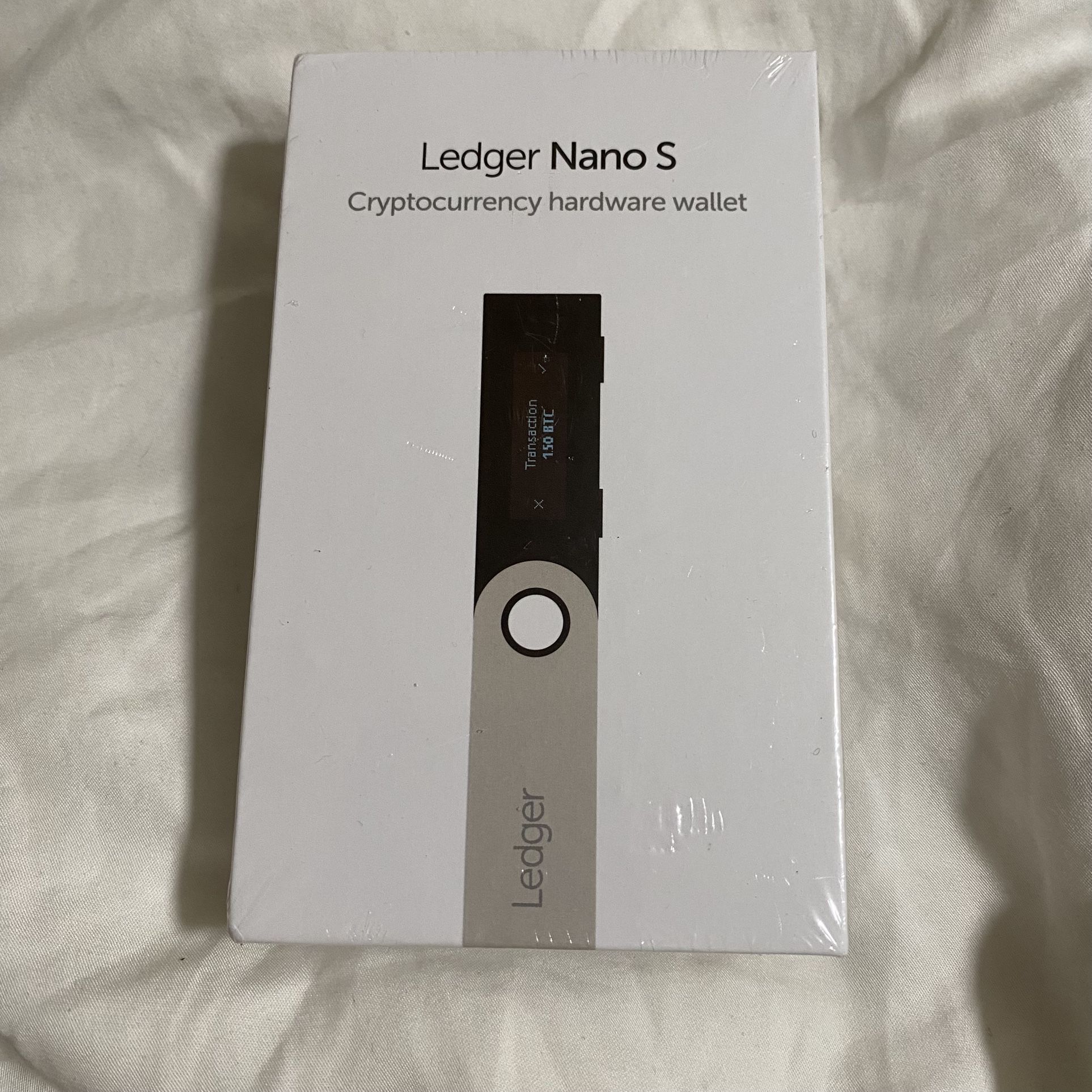 Ledger Nano S Cryptocurrency Bitcoin Hardware Wallet EAL5+ NEW & FACTORY SEALED Brand new in factory sealed package, as shown in photos (Photos are m