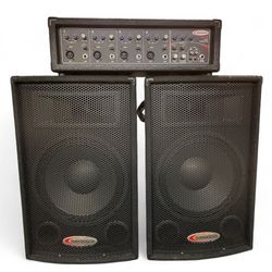 Pa Sound System With 2 Speakers 