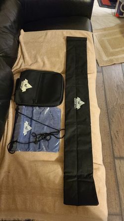 North American fishing club tackle bag fishing rod holder and waterproof bag