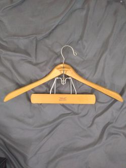 Vintage wooden hanger