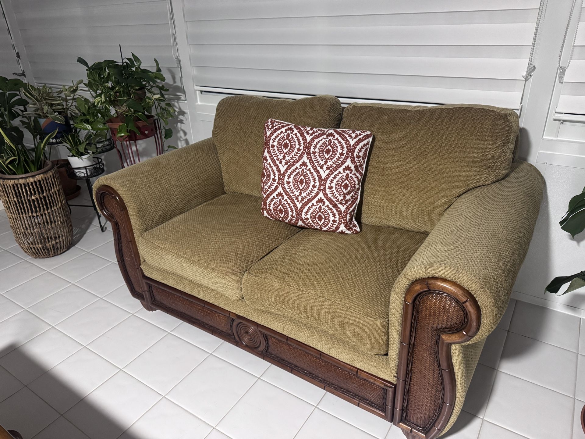 Sleeper and love Seat Set