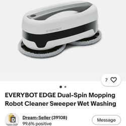 Everybot Robot Cleaner *Mint Condition No Charger