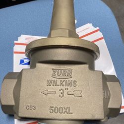 Zurn Wilkins 3” Pressure Reducing Valve 