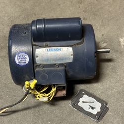 Leeson 3/4 HP motor 115 or 220