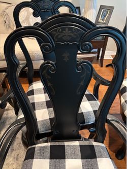 6 dining room chairs from Macy’s