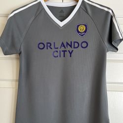 girls sz XL Orlando City adidas soccer jersey