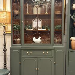 Gorgeous hutch w/tons of storage  45in. W x 15in. D x 74in. H