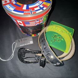 B.B. Simon Belt Size-34 Authentic