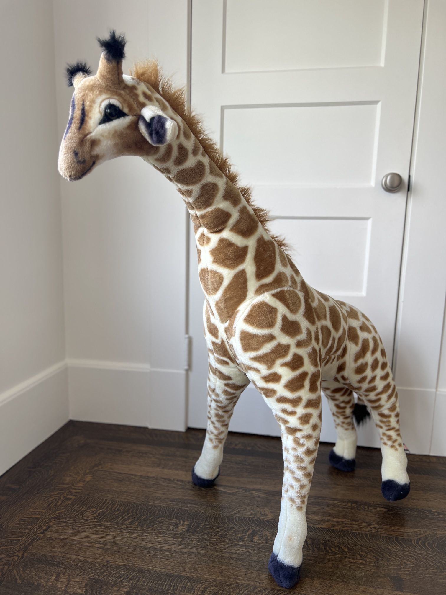 Melissa & Doug Giraffe Lifelike Plush Stuffed Animal