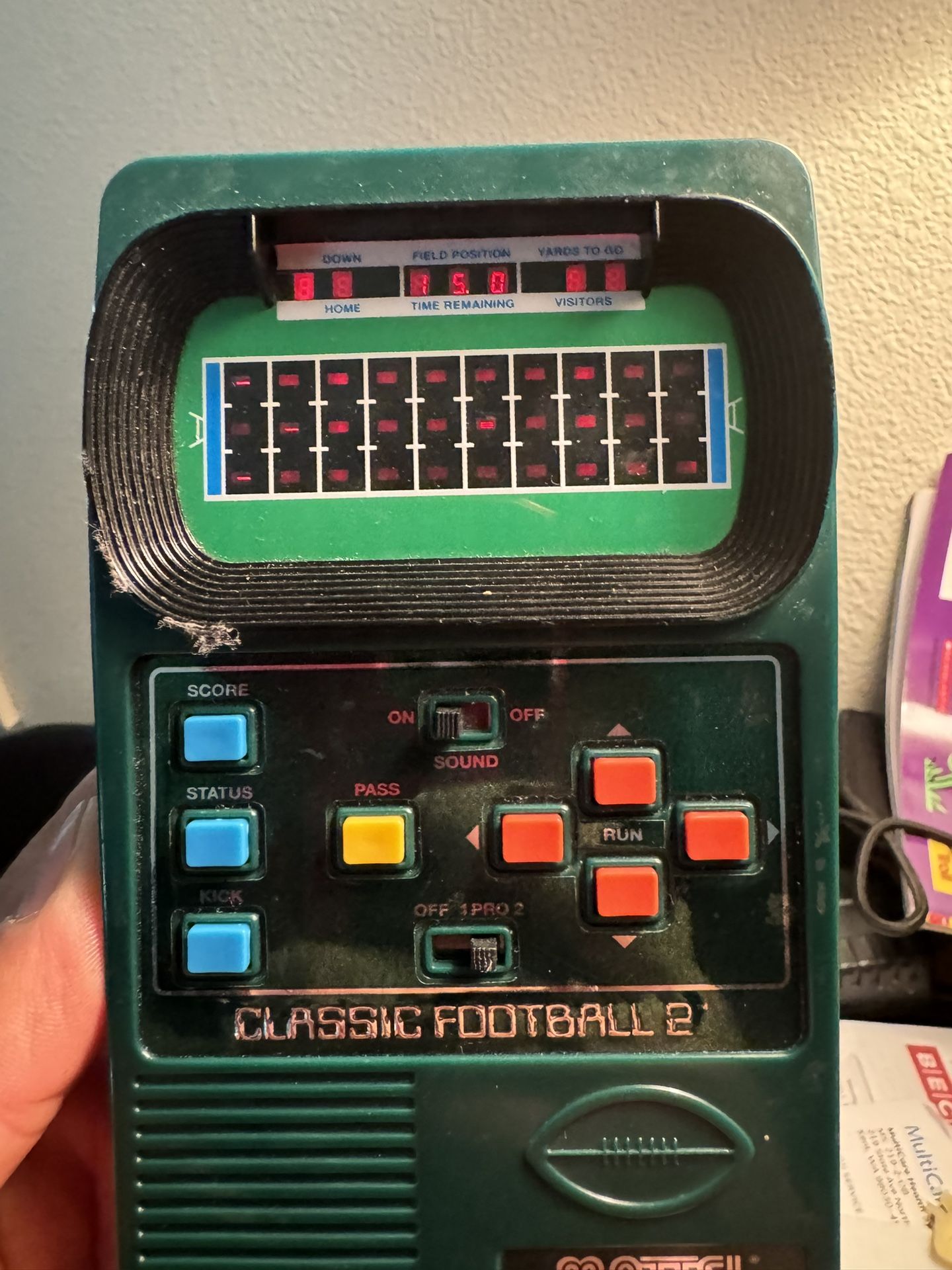 Un Videojuego De Fútbol Americano Muy Viejito En Muy Buen Estado Ofrezcan
