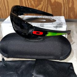 OAKLEY Custom FUEL CELL Polished Black Jupiter Camo w/ Black Iridium Sunglasses