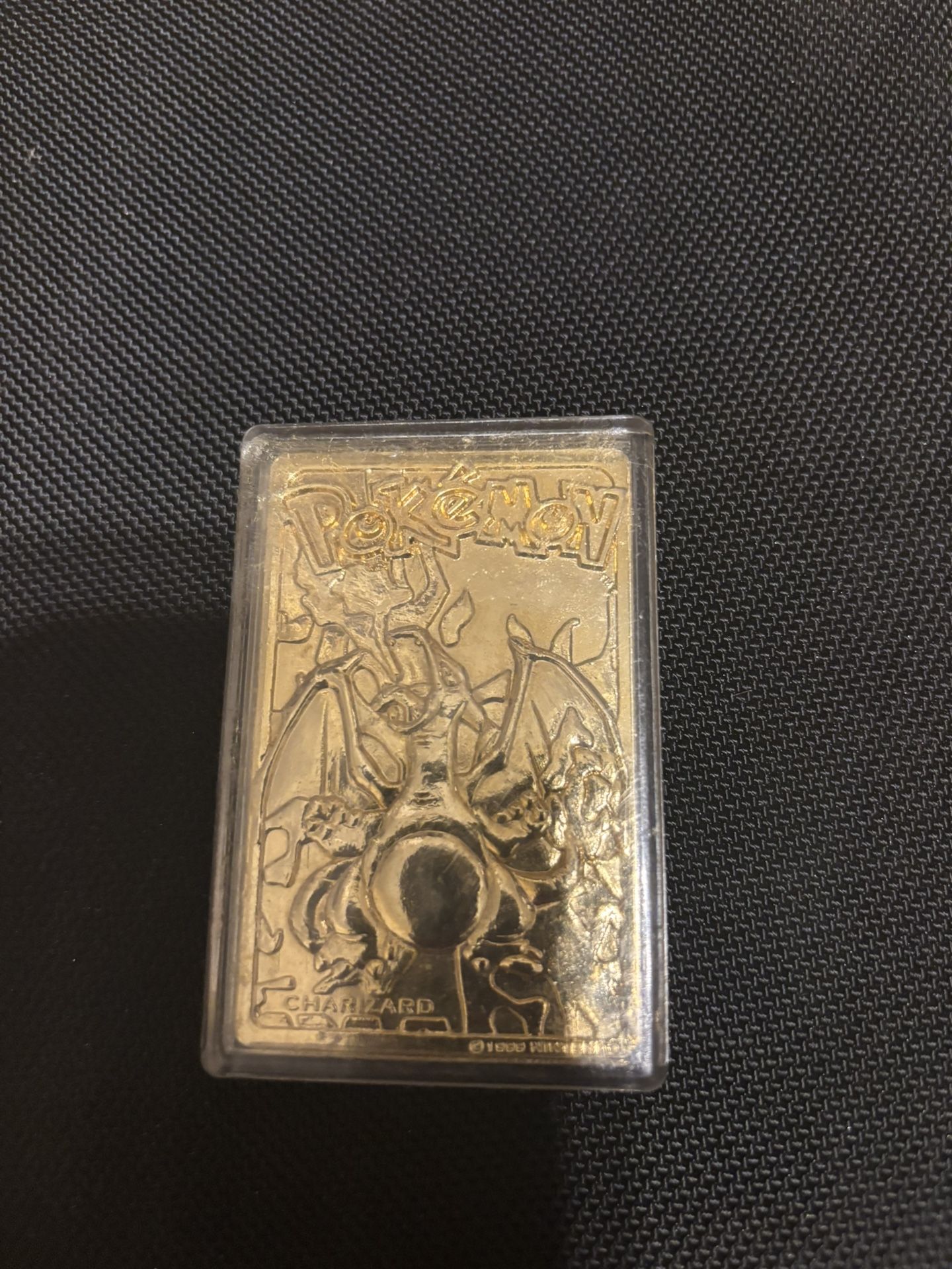 1998 Gold Plated Charizard Card