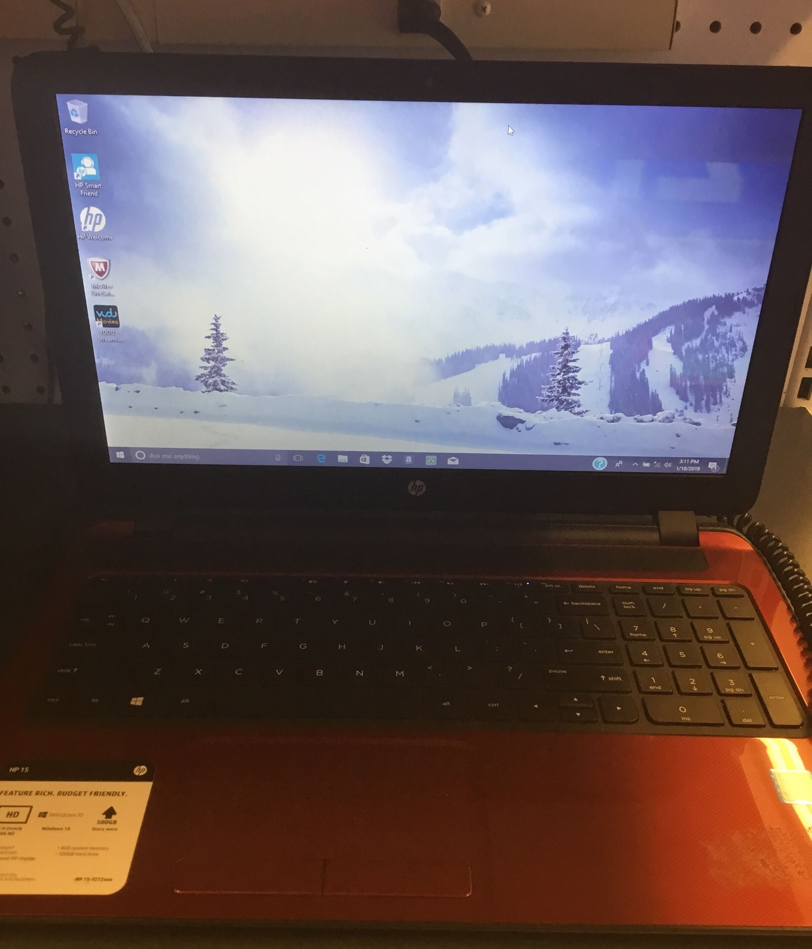 HP 15 notebook