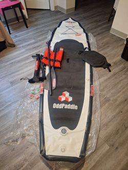 OddPADDLE inflatable touring paddle board.  11 ft.