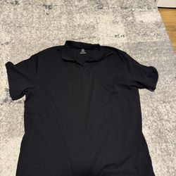 Black Polo Tee