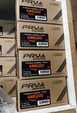 Prv audio 6.5 speakers