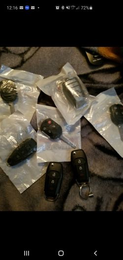 Multi new Ford keys