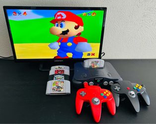 Super Mario Nintendo N64 Bundle & more