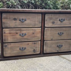 Dresser | 6 Drawer | Wood | Sturdy | Delivery Available