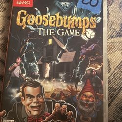 Goosebumps Nintendo switch