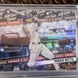 Mookie Betts Classics Swings 4/10 Baseball card