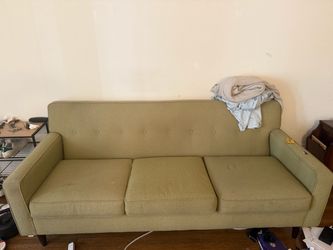 Green couch