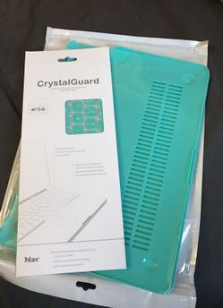 Mac Air 13" Teal Case w Keyboard Cover