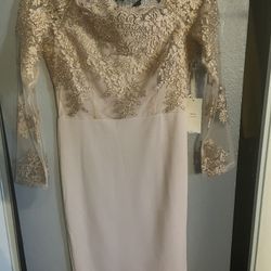 Rose gold dress