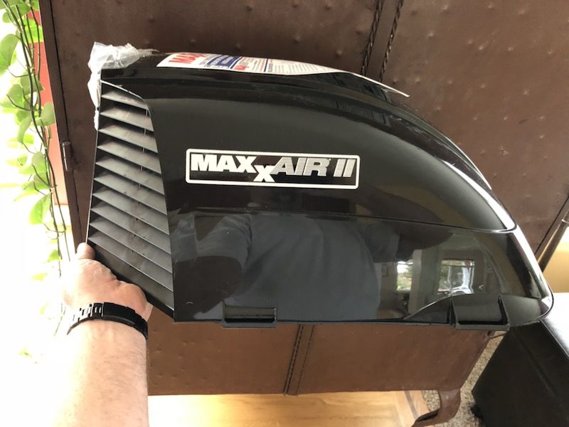 MaxxAir 2 vent cover newest style with hinges