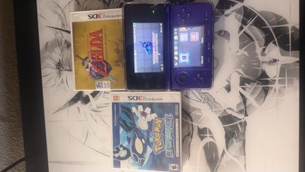 Nintendo 3ds W/ Two games