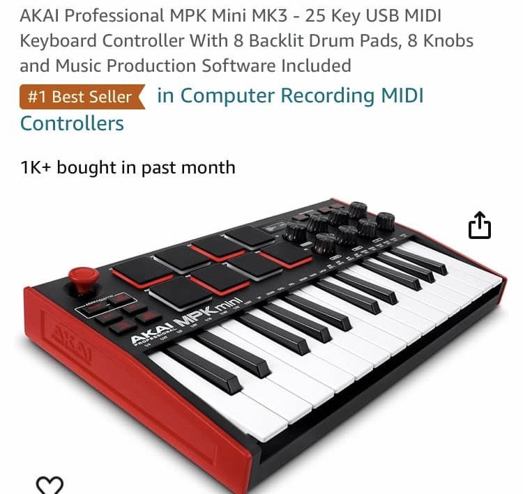Akai professional MPK Mini Mk3