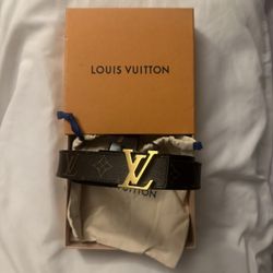Louis Vuitton LV Iconic Reversible Monogram Belt