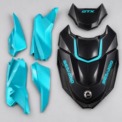 2023 Sea-Doo GTX Pro Hood & Turquoise Body Panels