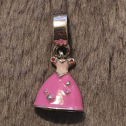 NEW Tangled Rapunzel Dress Dangle Charm.  Bundle to save on shipping costs!  Please check out my other charms & other numerous items listed.  From a c