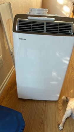 Toshiba 14,000 BTU Smart Inverter Portable AC with Heat & Wi-Fi – White