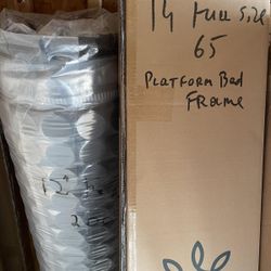 New Full Size Platform Bed Frame 14 Inch