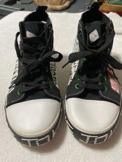 7M Joker Graphic High-Top Sneakers