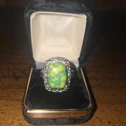 Karis Mojave Gemstone Platinum Ring