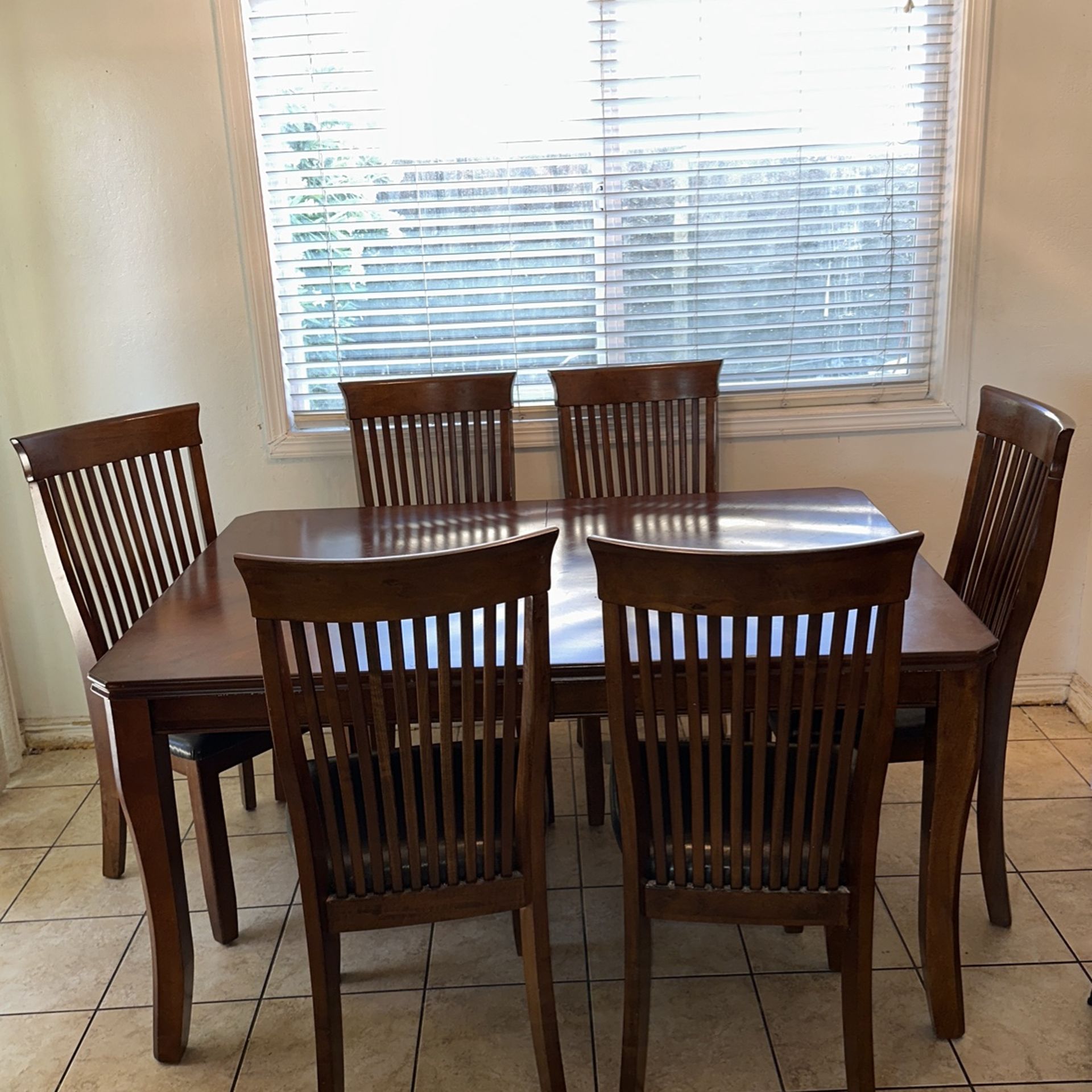 Dark Brown Kitchen Dining Table