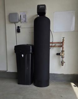Premium Large Single Tank High Quality Salt Softening System with RO Alkaline Filter