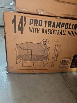 14" Trampoline  used