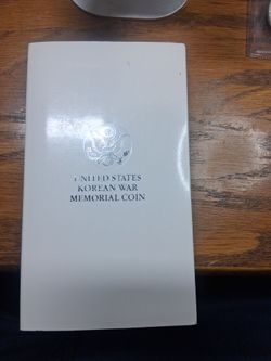 United States Korean War Memorial Silver Proof Coin