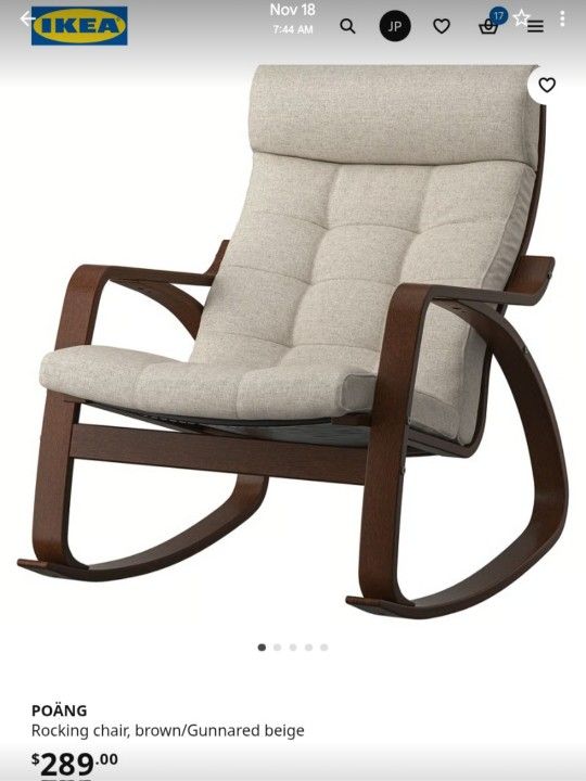 Rocking Chair From Ikea New In Box